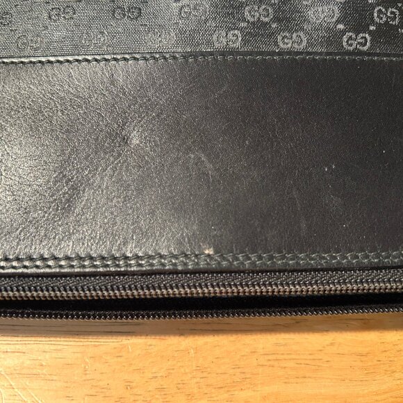 Authentic Womens Gucci Black Guccissima Sherry Web Ophidia Crossbody Handbag - Picture 16 of 16